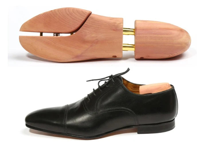 Men's and Women's Twin Tube Adjustable Red Cedar Shoe Tree Wood Shoe Tree