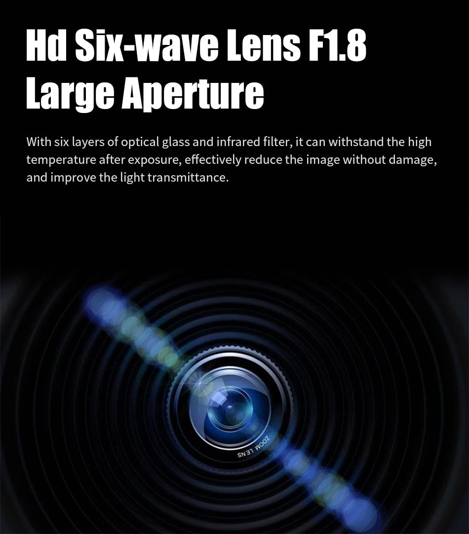 JMCQ USB ADAS Car DVR Dash For Android Auto Multimedia Player Front & Rear Dual Camera Loop Recording Motion Detection Cameras