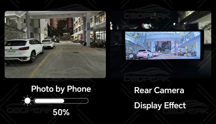 FHD 1920x1080P Car Rear View Camera Waterproof 2.5MM Jack Back Reverse Camera Parking Assistance for DVR Dashcam T30 K50