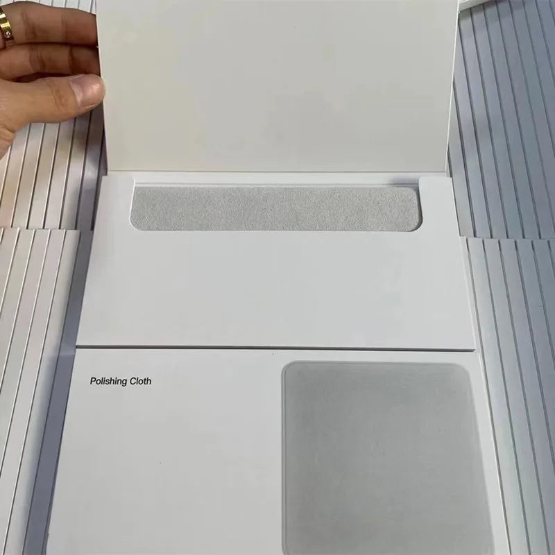 For Apple Polishing Cloth Microfiber Cleaning Wiper 16CM 1: 1 Original Phone Screen Cleaner Polish Cloth for iPhone iPad Tablet