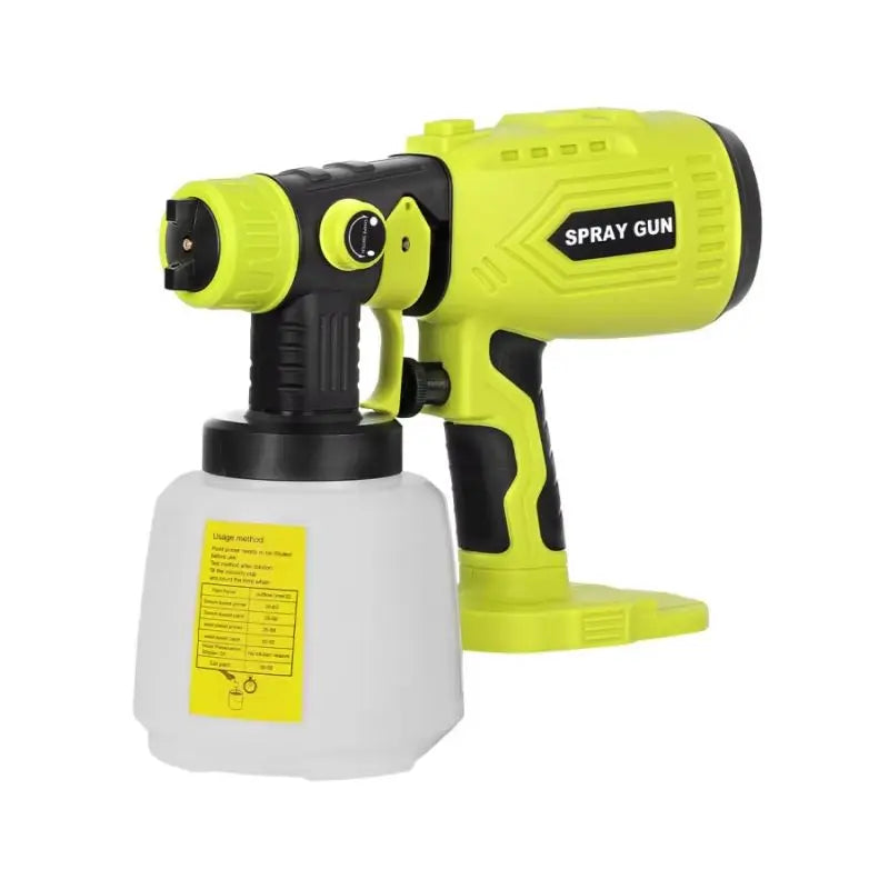 200W Cordless HVLP Paint Sprayer for Ryobi 18V ONE+, 4 Nozzles, 3 Patterns, 1000ML Container, Handheld Spray Gun (No Battery)