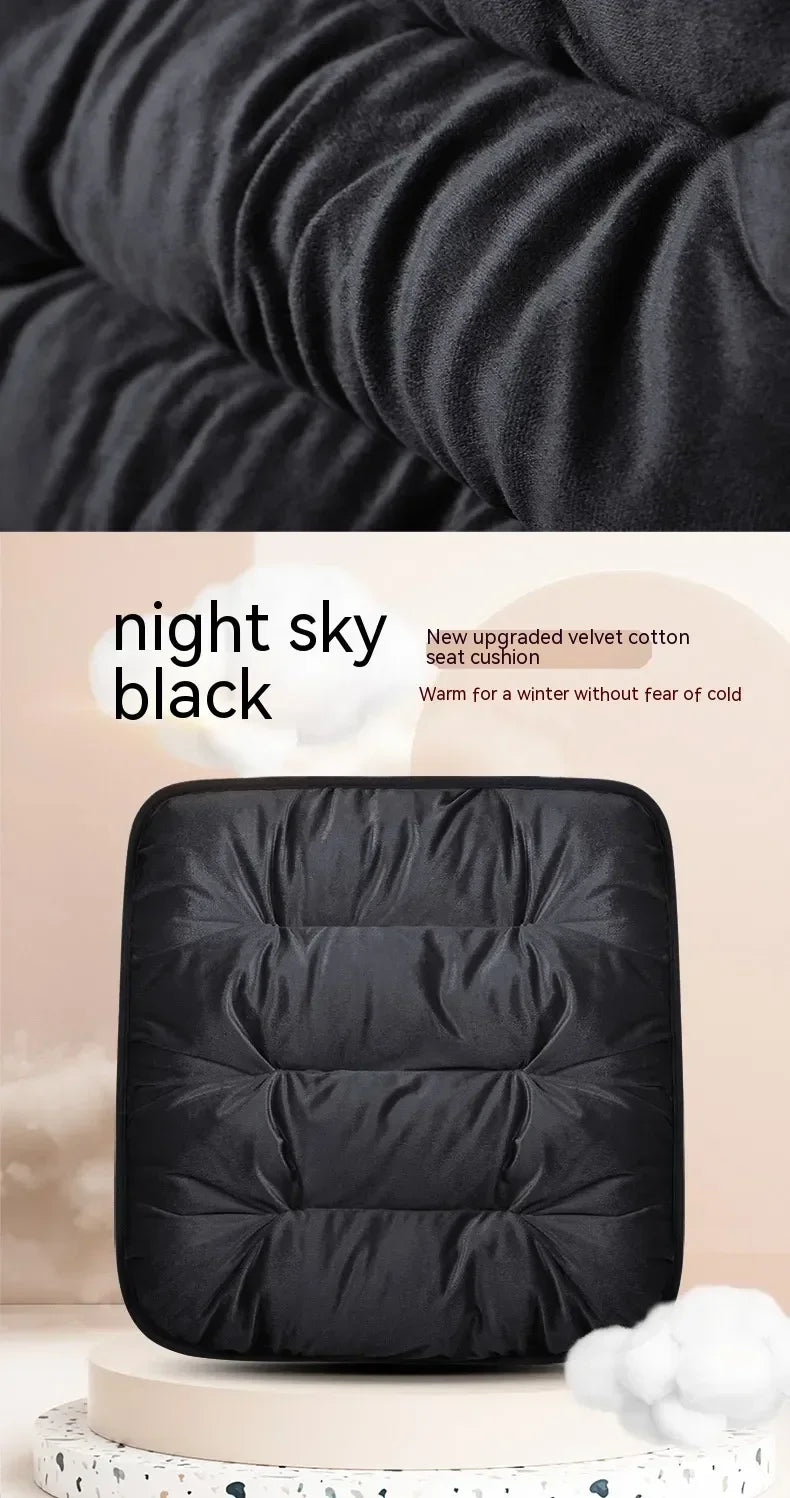 Winter Thickened Car Seat Cover Non-slip Comfortable Warm Seat Cover Seat Protector Car Front/rear Seat Cushion Accessories