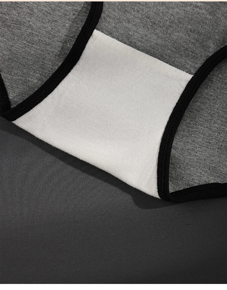 4Pcs High Waist Cotton Women's Panties Body Shaper Underwear Plus Size 4XL Breathable Underpants Soft Panty Slim Female Briefs