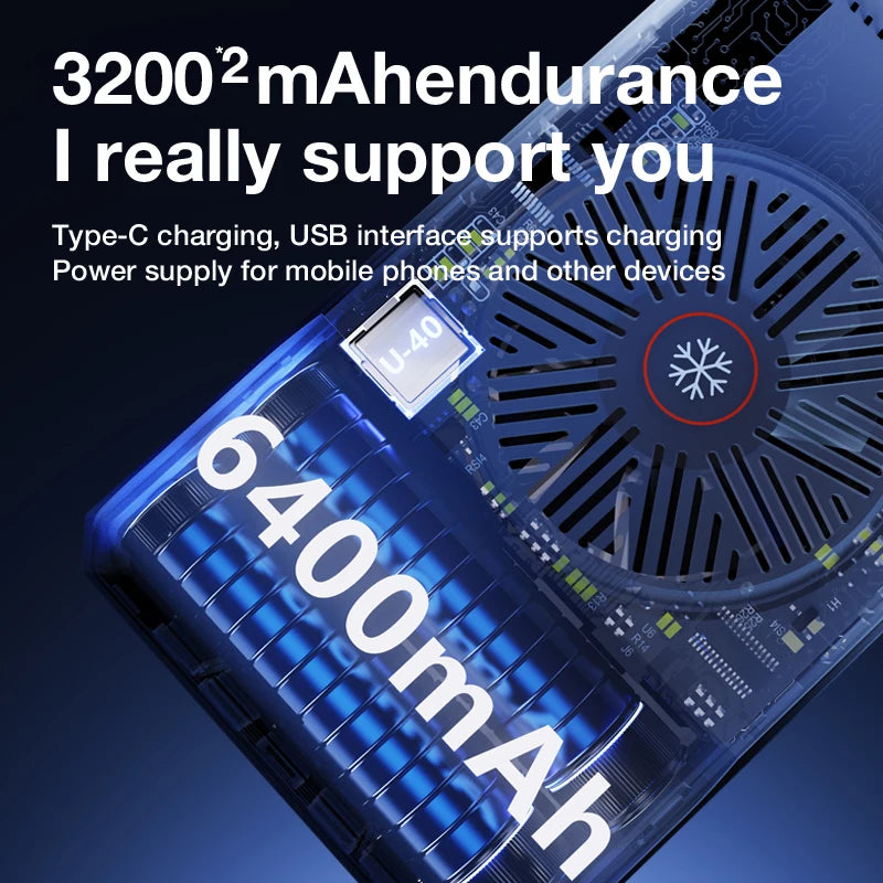 40W LED Camera Light CRI/TLCI 96+ 2700-6200K Bi-Color 6400mAh Photo Studio Video Lamp Handle Portable onCamera Photography Light