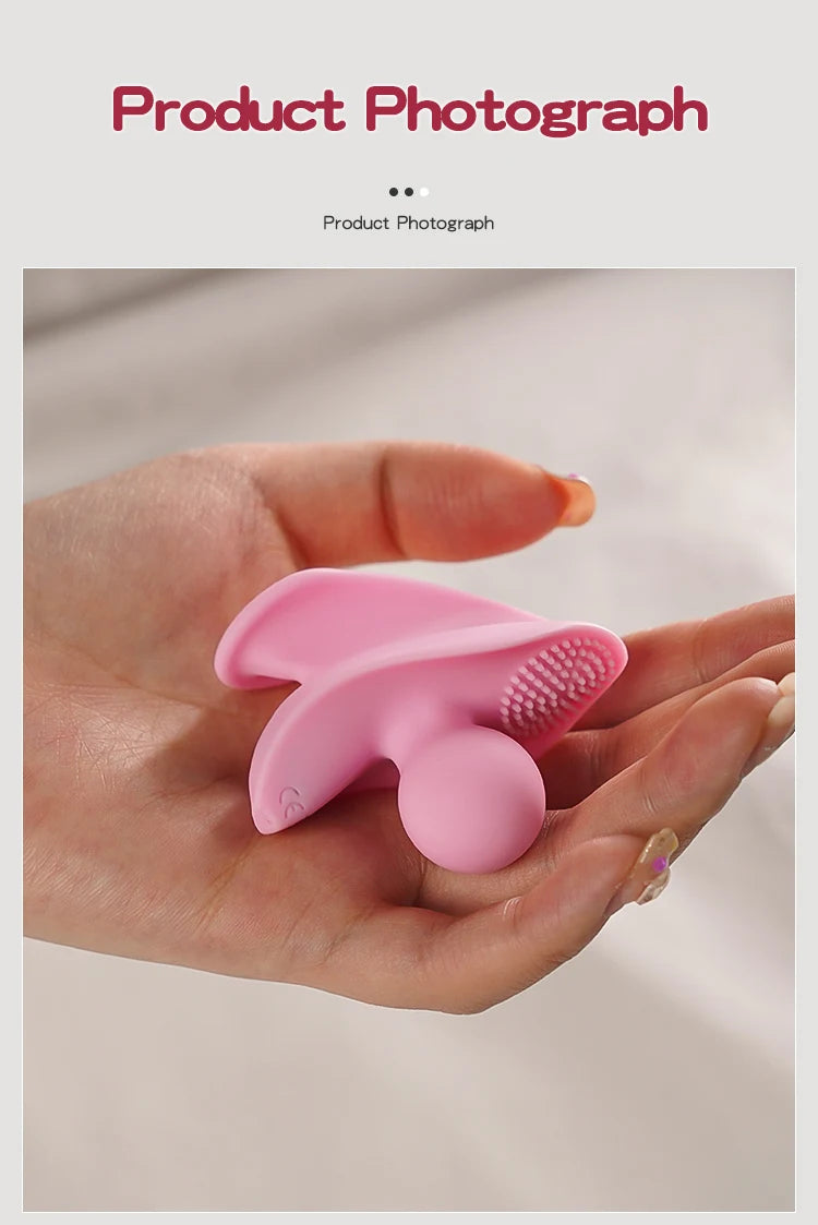 JIUUY Invisible Wear Vibrators for Women Massager Vibrates Clitoris G Spot Jump Egg Sex Products Sextoys Adult Toy