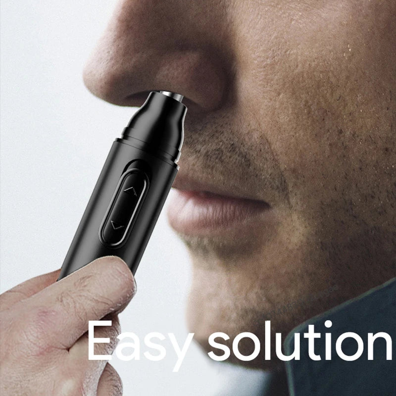 HOT Electric Nose Hair Trimmer Ear Hair Trimmer Eye-brow shaping Professional Safe Painless Portable For Business Trip And Home