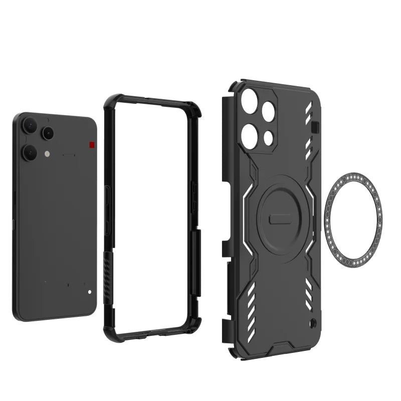 Armor Protective Heat Dissipation Phone Case For Nothing Phone 3A Pro and 3A Lite Cover Magnetic Shockproof Shell Fundas