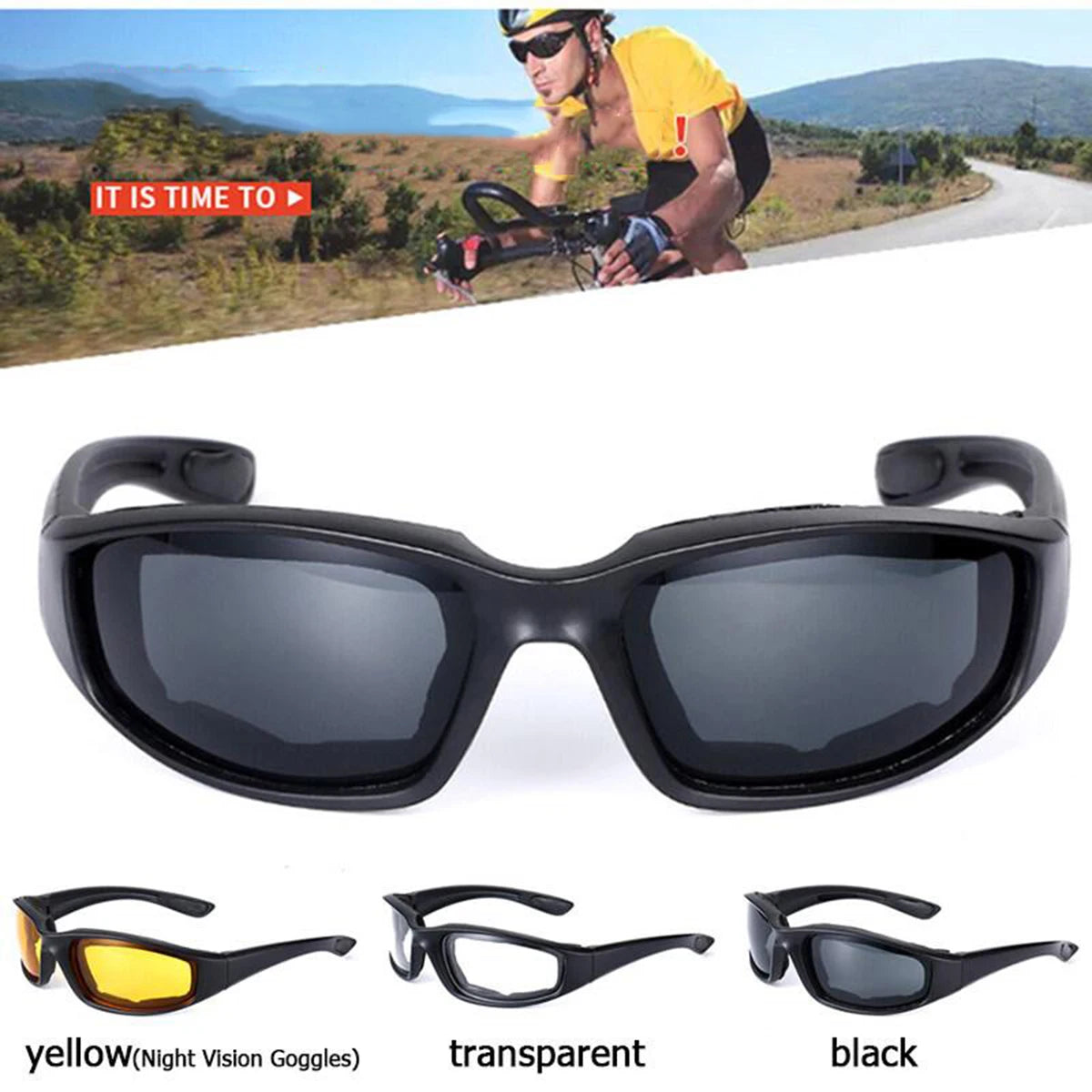 Fashion Goggles CS Impact Protection Tactical Windshield Cycling Sports Tactical Glasses for Women's