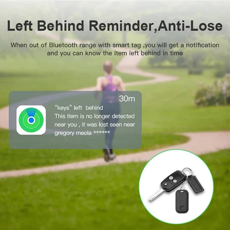 Mini Smart GPS Tracker Tracking Device Find My Locator Anti Lost for iPhone IOS Key Wallet Pet Luggage Car MIF Bluetooth Finder
