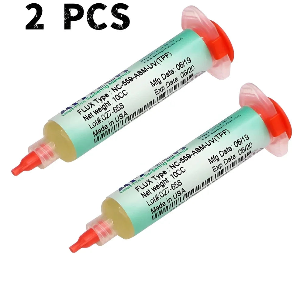 Original for Amtech Flux Mate Rod Type NC 559 RMA 223 Kingbo 218 Soldering Paste BGA QuickChip No Clean Welding Parts