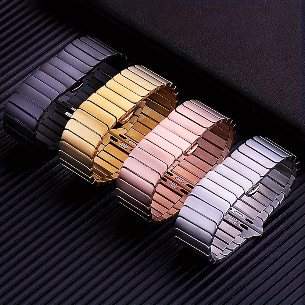 Bracelet Strap For Apple watch Band 40 46 42 44 45 49mm Stainless Steel Wristband For iWatch Series 11/10/9/8/7/6/5/4 SE 3 Ultra