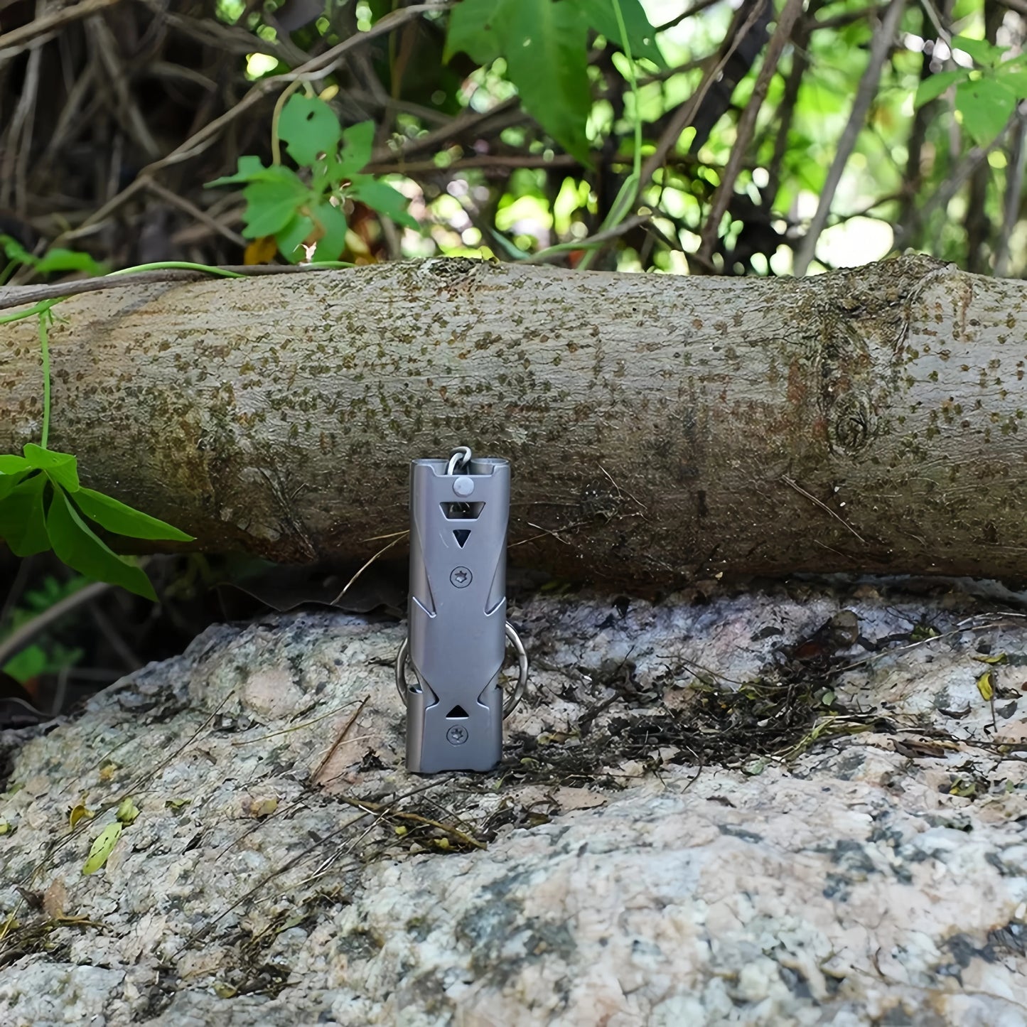 Survival Whistle Keychain–High Decibel,Emergency Whistle for Outdoor,Camping&Hiking–Double Tube Design,Loud Safety AlarmPortable