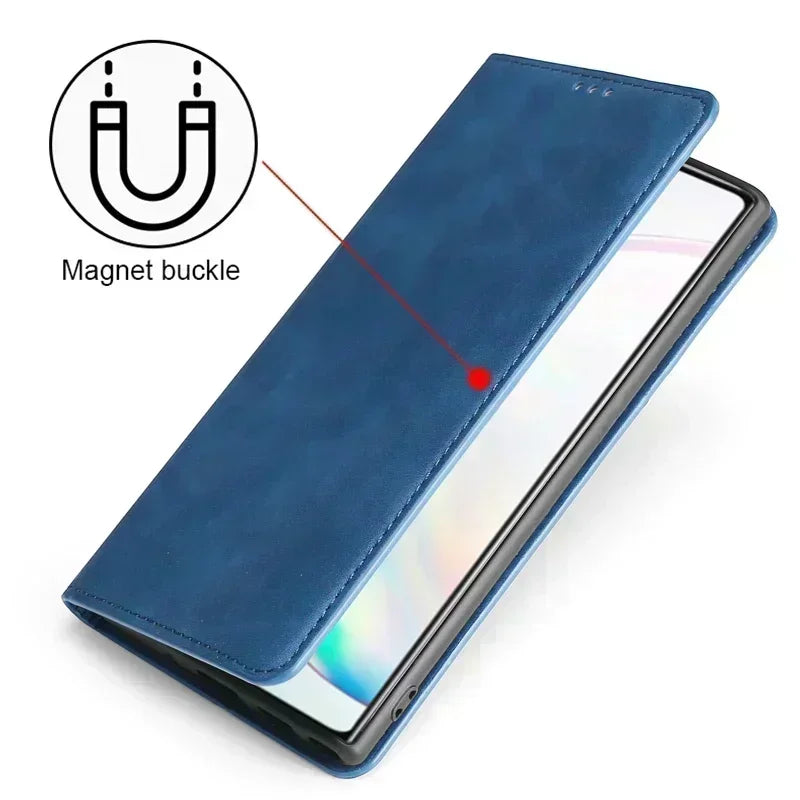 Flip Wallet Case For XiaoMi Poco C65 C51 C50 C40 F5 M6 M5s M4 M3 M2 F5 X5 X6 X4 GT X3 Pro NFC Pocophone F1 Leather Protect Cover