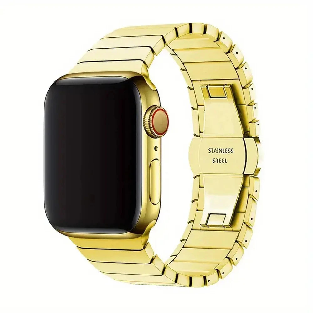 Bracelet Strap For Apple watch Band 40 46 42 44 45 49mm Stainless Steel Wristband For iWatch Series 11/10/9/8/7/6/5/4 SE 3 Ultra