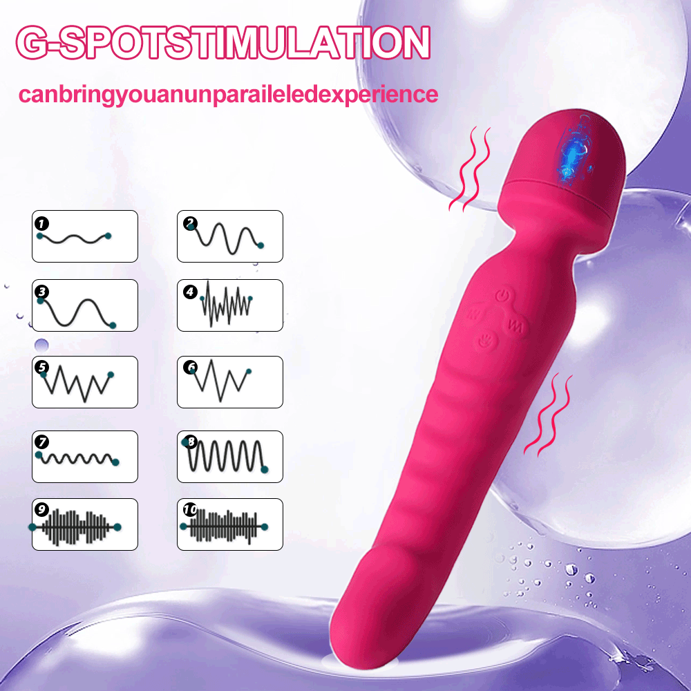 Powerful AV Magic Wand Dildo Vibrator for Women Clitoris Stimulator Erotic Toys G Spot Vagina Massager Adult Sex Toys for Female
