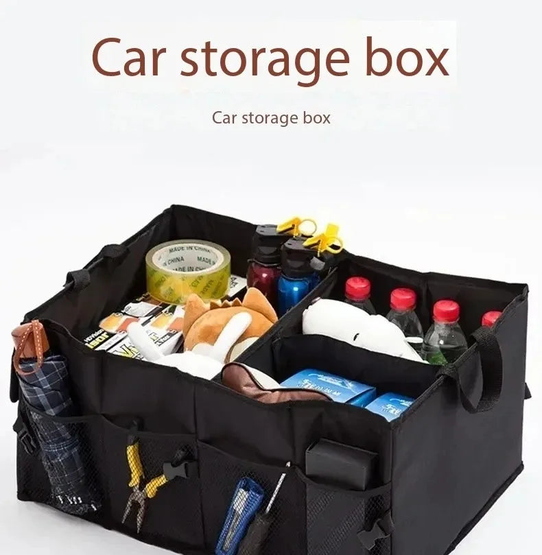 Big Capacity Car Storage Box Car Trunk Organizer Eco-Friendly Super Durable Collapsible Cargo Storage Tool Auto Trucks Trunk Box