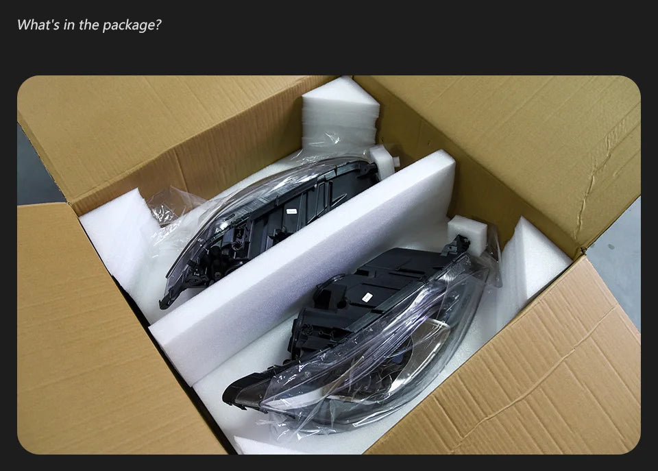 Car Lights for W221 2006-2013 S Class LED Auto Headlight Assembly Upgrade W222 Maybach Style Design Signal Lamp Accessories