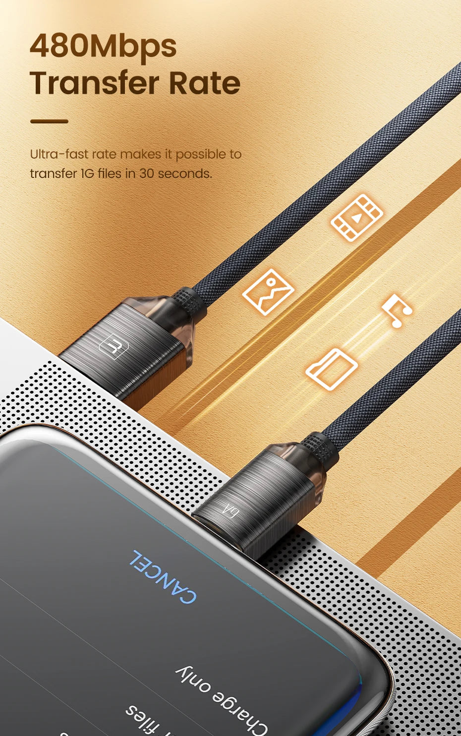 Toocki 6A USB Type C Cable for Huawei Xiaomi Samsung Oneplus POCO SuperCharge 66W/100W Fast Charging Type C Cable Data Wire