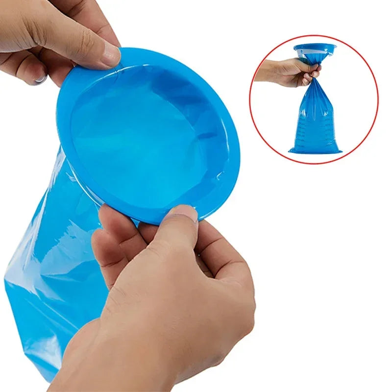 1000ML Disposable Vomit Bag Portable Disposable Travel Car Airplane Motion Sickness Nausea Pregnant Emergency Vomit Cleaning Bag
