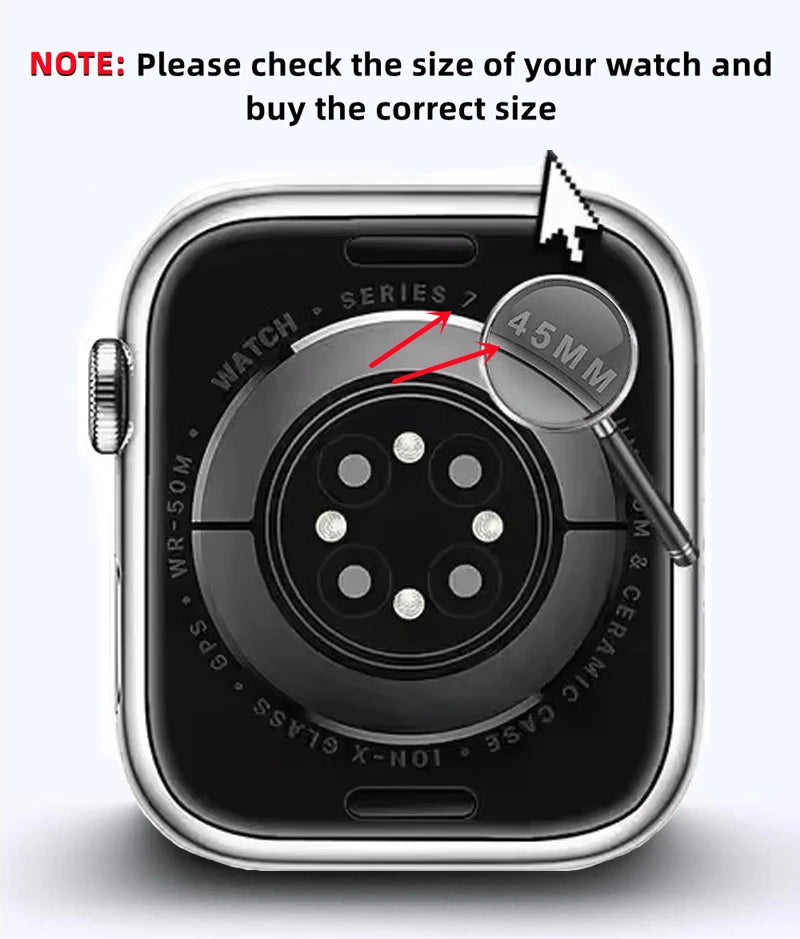 Protector Film For Apple Watch 46mm 45mm 44mm 41mm 40 38 42 mm 49mm Curved Screen Protectors iwatch series Ultra 10 9 8 7 SE 6 5