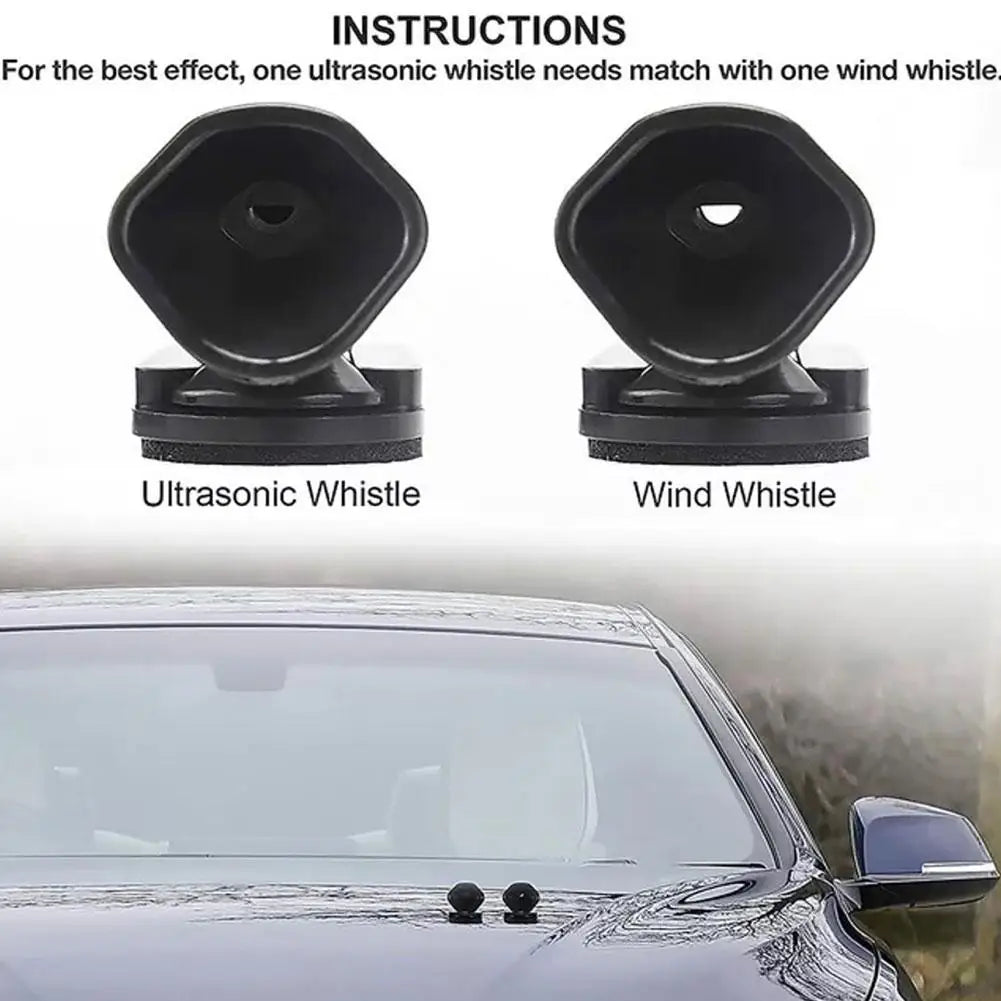 ABS Anti Collision Siren Deer Repeller Ultrasonic Wave Wild Animals Avoid Warnings Suitable For Most Cars Alert Equipment