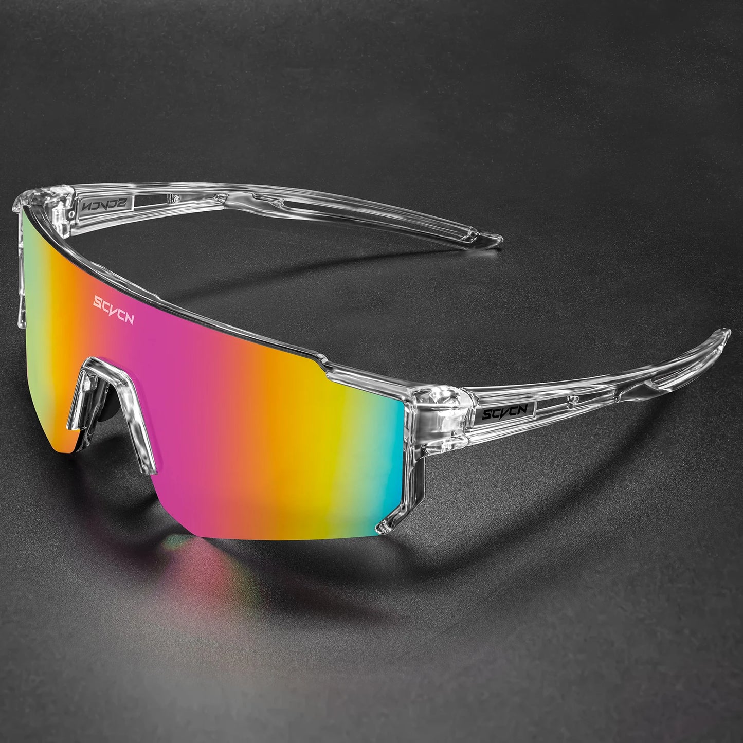 SCVCN Cycling Glasses Bike Sunglasses Men UV400 Eyewear Sports MTB Outdoor Goggles Bicycle Women Sunglasses Multi Color Riding
