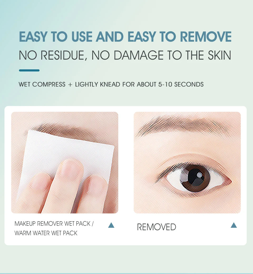 IMAGIC 5ml False Eyelash Extension Glue Waterproof Fast Dry Long Lasting Strong No Irritation Transparent Eyelash Primer Tools