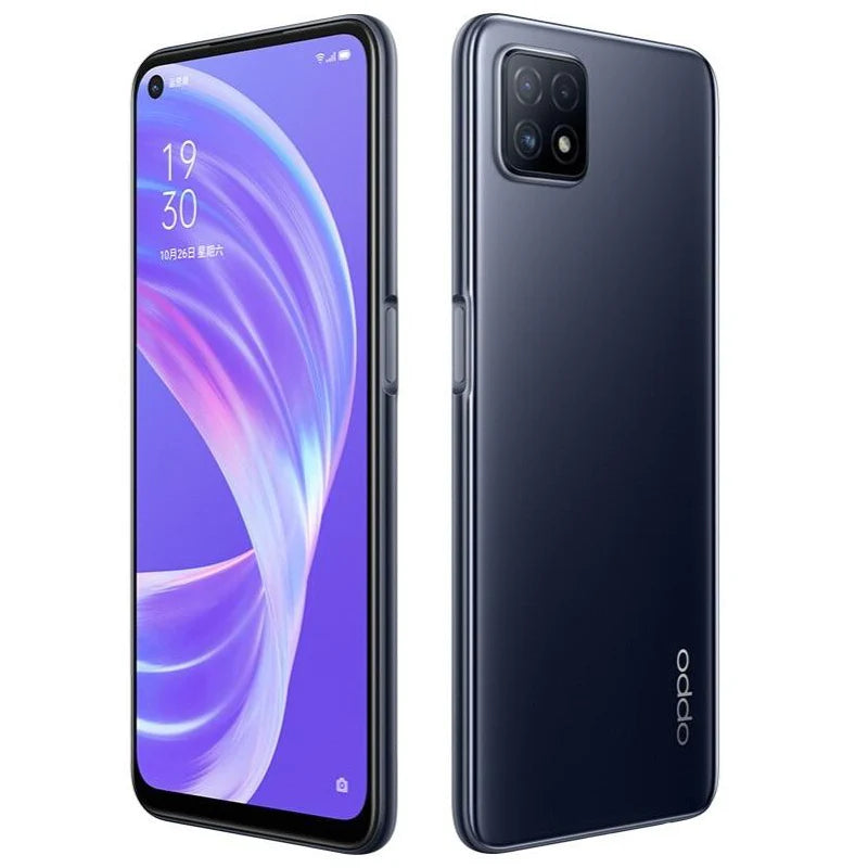 OPPO A73 smartPhone 5G Global firmware MTk Dimensity 720 2400x1080px 4030mAh camera 16MP+8MP good condition used phone