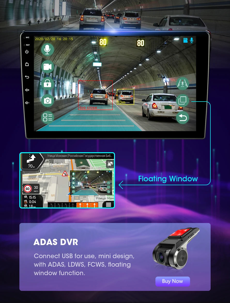 Android 12 Universal Car Radio for Nissan Kia Honda Toyota VW Multimedia Video Player 2Din Carplay GPS Navigaion 9/10" Head Unit