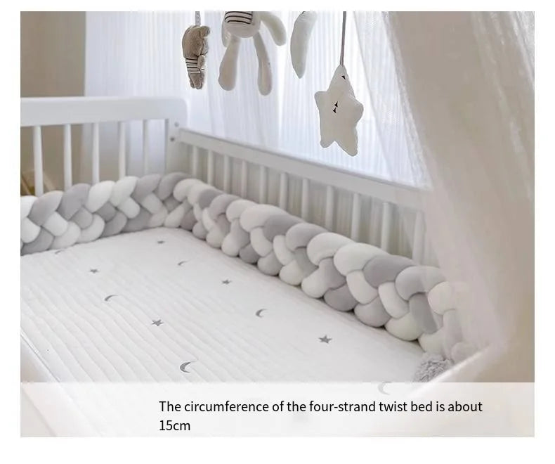 Baby bed pillow bumper online