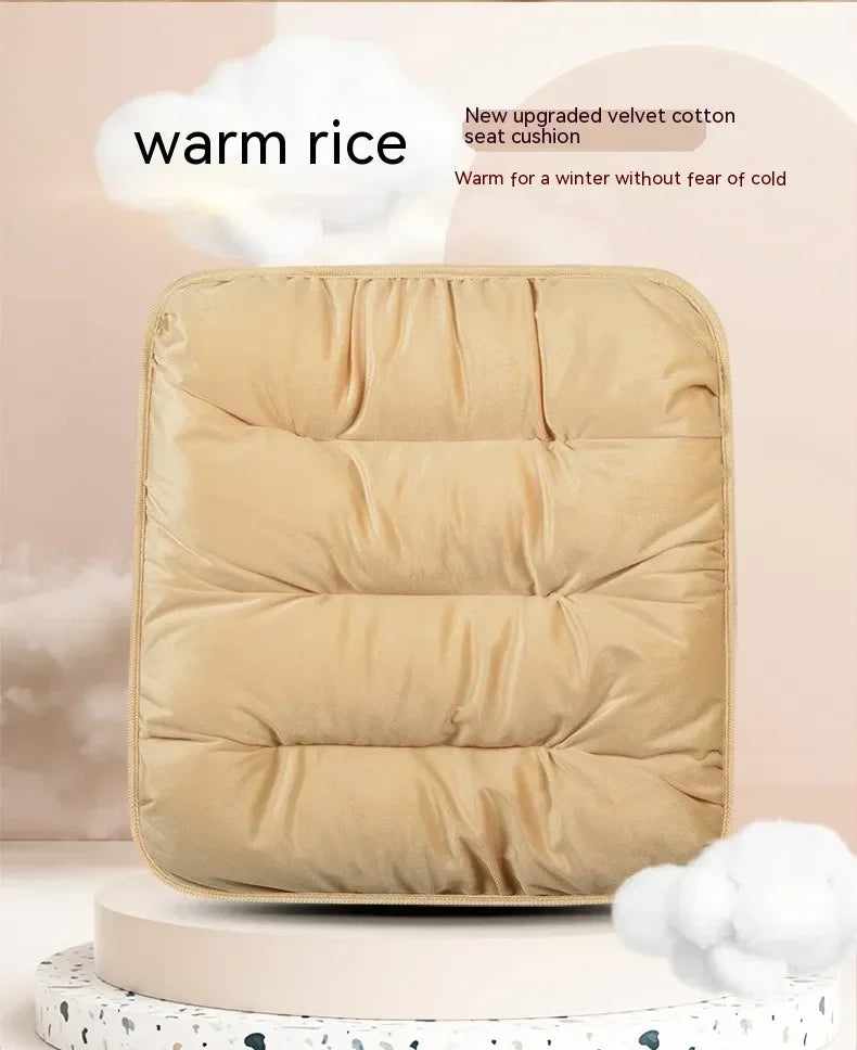 Winter Thickened Car Seat Cover Non-slip Comfortable Warm Seat Cover Seat Protector Car Front/rear Seat Cushion Accessories