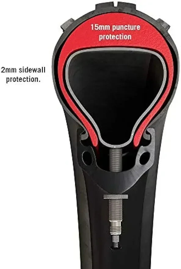 Tire Insert Improves Anti puncture Tube Protector for Bicycle Tires to Prevent Injury