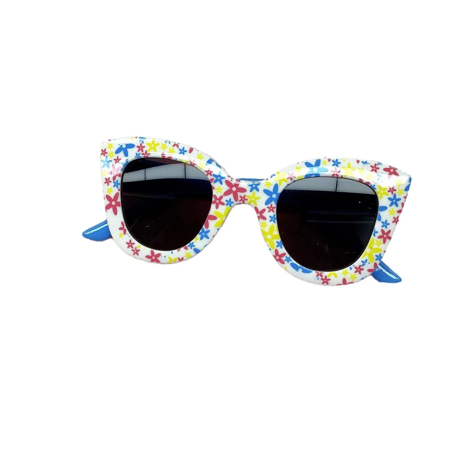 Fashionable New Travel Bag Flower Children's Sunglasses Anti UV Baby Boys And Girls Eye Protection Glasses