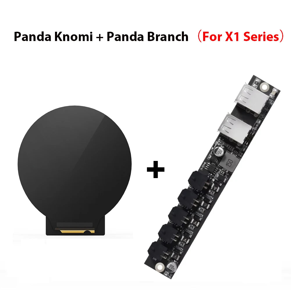 BIGTREETECH Panda Knomi 3D Printing Progress Display for BambuLab A1 X1 P1 Printer Status Real-time Updates Customize UI OTA UPD
