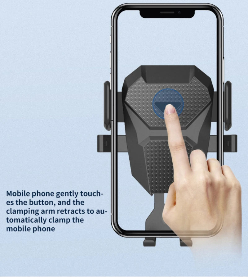 2024 Sucker Car Phone Holder Auto Mount Stand GPS Telefon Mobile Cell Support For IPhone 13 12 11 Pro Xiaomi Huawei Samsung