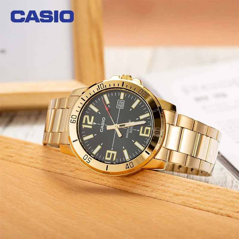 Casio MTP-VD01G AMW-870D MTP-VD300B Watch Men's Watch High-End Business Watch Calendar Week Quartz Watch Japanese Korean Watch