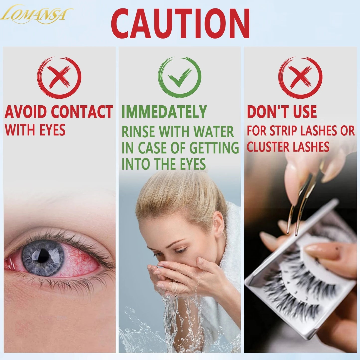 Lomansa Korea 5ml Strong Lash Lift Glue Eyelash Lift For Lash Lifting And Curling Eyelash Perm Lash Lift Adhesive Makeup Tool