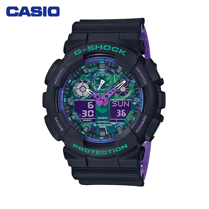 Casio GA-100 G-SHOCK Series Cool Men's Sports Digital Watch Limited Luxury Stars With The Tide Electronic Eatch Euminous Japan