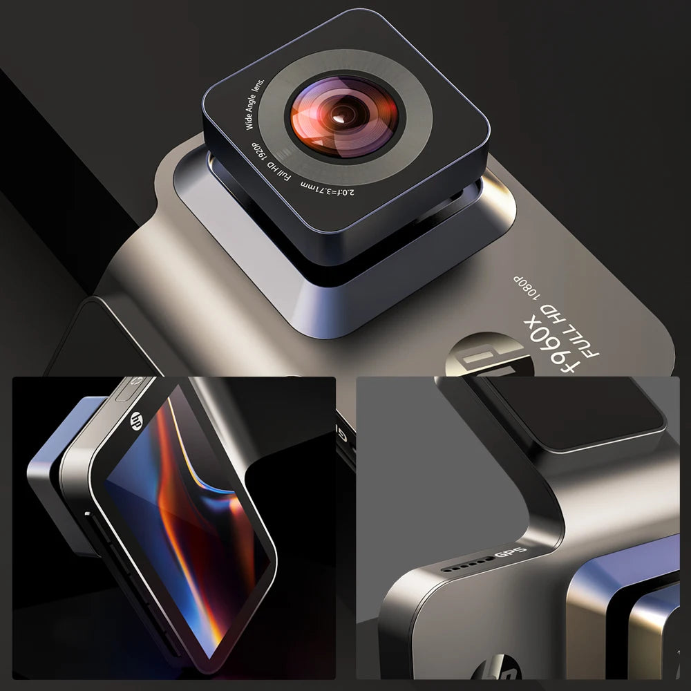 HP Car Recorder HD Night Vision 1296P Car WiFi Car DVR Video Loop Video Parking Monitoring