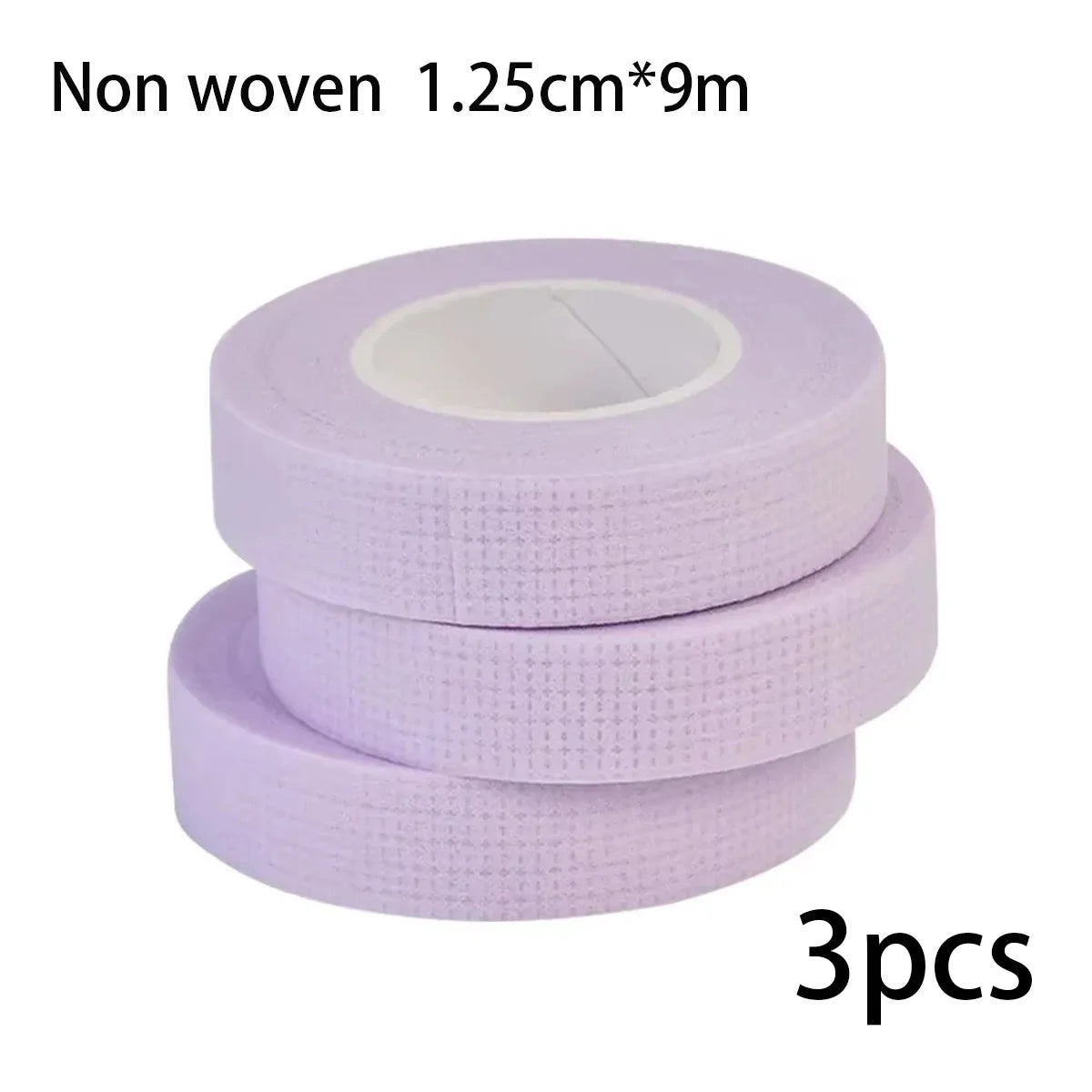 Eyelash Tape Transparent Adhesive Fabric 9m/10 Yard/Roll Adhesive Breathable Micropore Fabric Tape for Eyelash Extension Supply