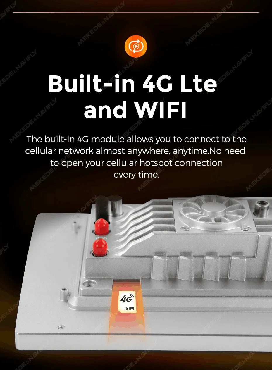 MEKEDE New Android System 7862 8Core DSP Car Multimedia for VW Toyota Universal Autoradio with Carplay RDS GPS BT 4G LTE 5G Wifi