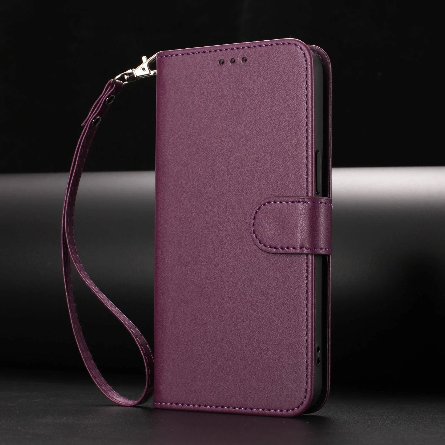 Leather Phone Case For Oppo A58 A57 A57e A57s A56 A55s A55 A54 A53s A52 A40 A40M A38 A36 A32 A18 A17 Card Slot Flip Wallet Cover