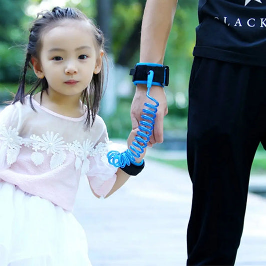 Accessories Steel Wire Cotton Cloth Toddler Baby Walkers Belt Anti-lost Wrist Link Band Baby Traction Rope Children Harness