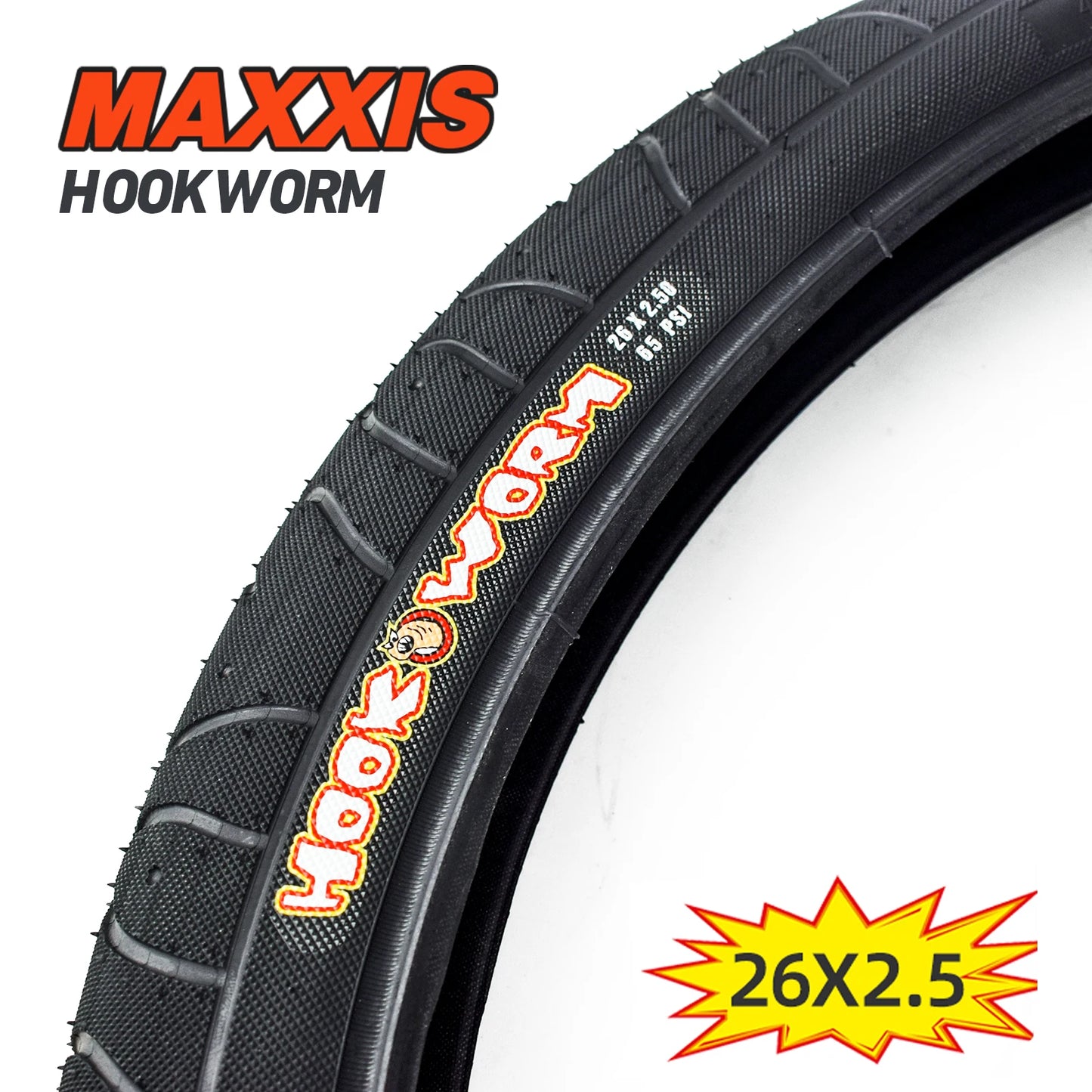 1pc MAXXIS 26 Bike Tire HOOKWORM 26 Bicycle Tire DJ Dirt Jumping Urban Street Trial 26er MTB Mountain Bike Tire Bike Parts