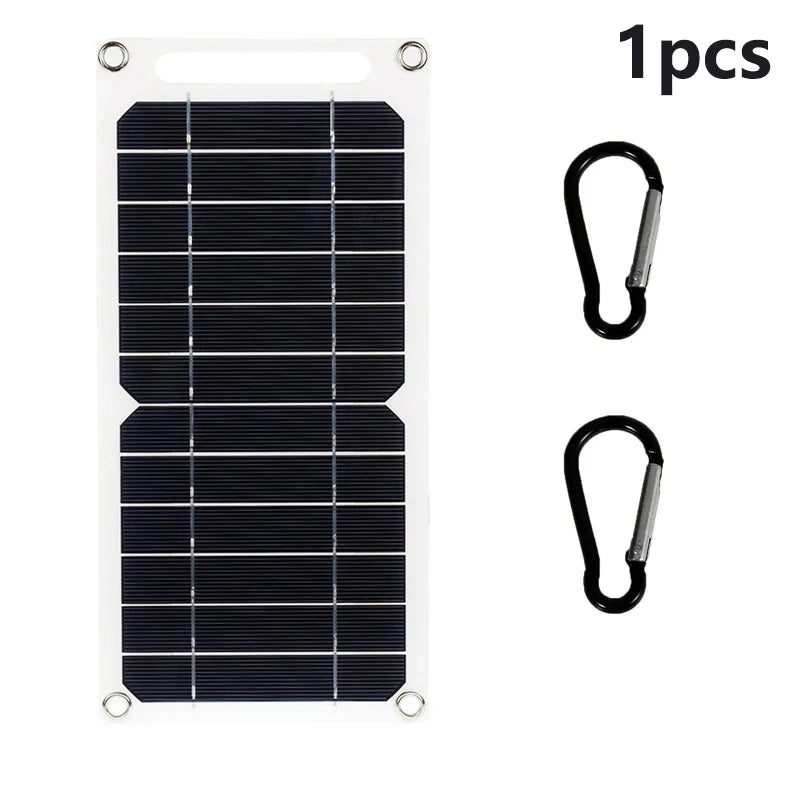 OnePlus 35W Solar Panel Power Bank with USB Waterproof Outdoor Hiking Camping Portable Battery For Mobile Phone Charging Panel