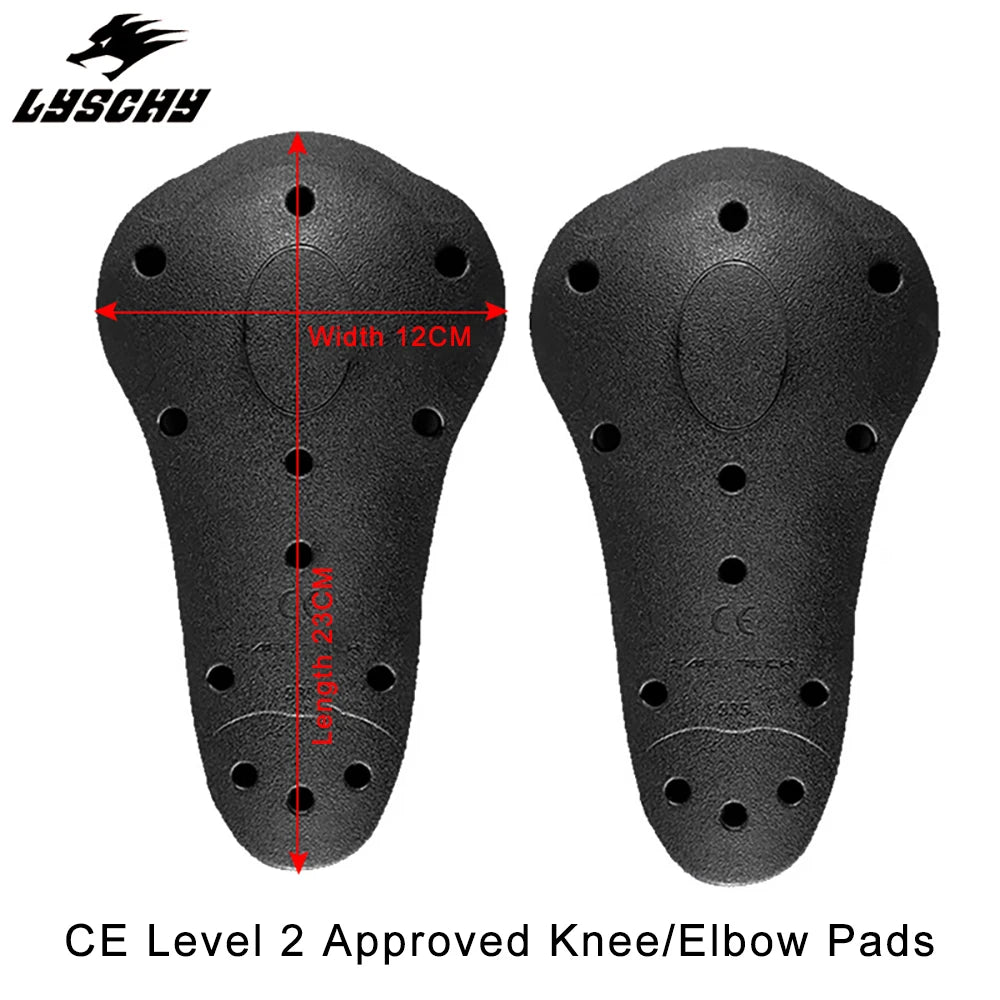 CE Level 2 Certified Motorcycle Jacket Insert Back Protector Thicken High Elasticity Rider Armor Chest Back Spine Protective Pad