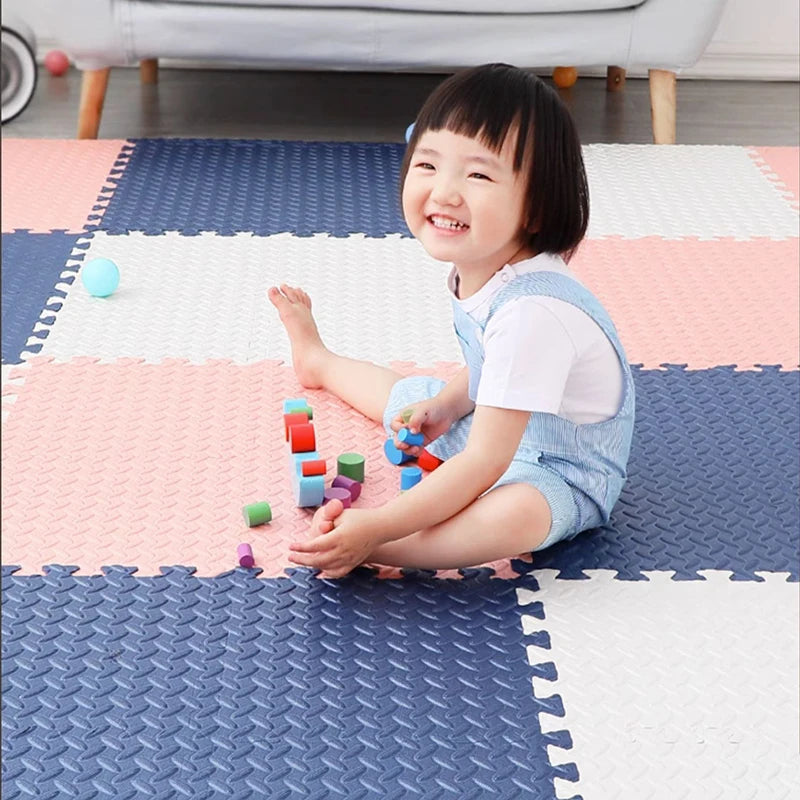 16pcs Baby Play Mat Carpet Puzzle Mats Floor Mat For Children Thick  EVA Foam Rug Children Room Activities Mat For Baby 30x30cm