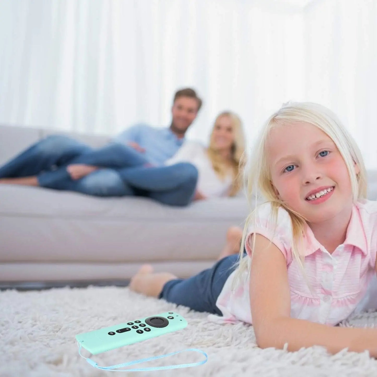 Suitable for Fire TV Stick 4K TV Stick 2GEN Remote Silicone Case Protective Cover Skin Firestick Remote Cover Glow in the Dark