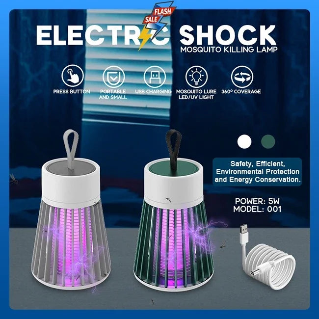 UV Mosquito Lamp USB Charge Anti Mosquito Lamp Pest Control Lamp(No Battery)