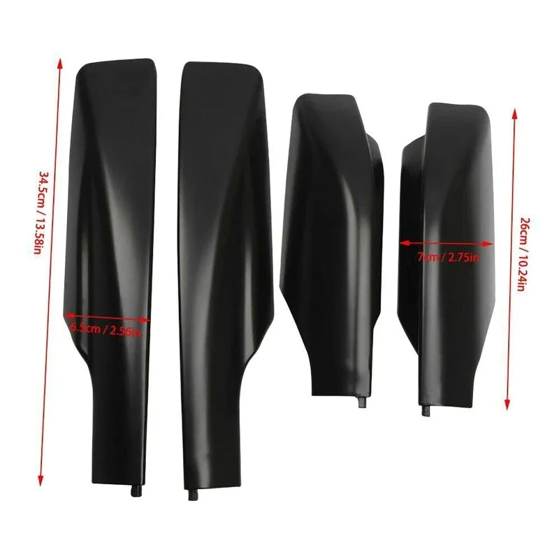 4pcs Car Roof Rack Cover Bar Rail End Shell Cap Protector Guard for Toyota RAV4 XA30 2006-2012